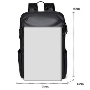 Sacs à <span class=keywords><strong>dos</strong></span> modernes faits à la main en Oxford 2-en-1 avec pochettes, tendance Kpop, jolis sacs à <span class=keywords><strong>dos</strong></span> pour ordinateur portable et articles de toilette - Product Image 4