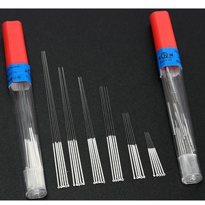 <span class=keywords><strong>Aiguille</strong></span> d'<span class=keywords><strong>acupuncture</strong></span> réutilisable et non jetable de tailles multiples Manche argenté/Manche en acier inoxydable avec ou sans boucle - Product Image 5