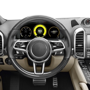 Nouvelle mise à niveau pour Porsche Cayenne 958 : Tableau de bord numérique, compteur de vitesse, cockpit virtuel, écran fantôme, écran LCD, Carplay - Product Image 1