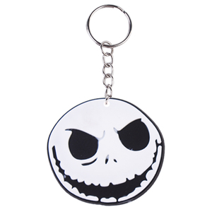 Nueva llegada personalizado 2D de <span class=keywords><strong>dibujos</strong></span> <span class=keywords><strong>animados</strong></span> 'The Nightmare Before Christmas' diseñador PVC llaveros al por mayor forma personalizada llaveros de goma - Product Image 6