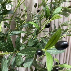Grande Guirlande d'Olives Artificielles Décoratives d'Intérieur Faite à la Main, Luxe, Écologique, Certifiée Anti-UV pour Anniversaire - Product Image 4