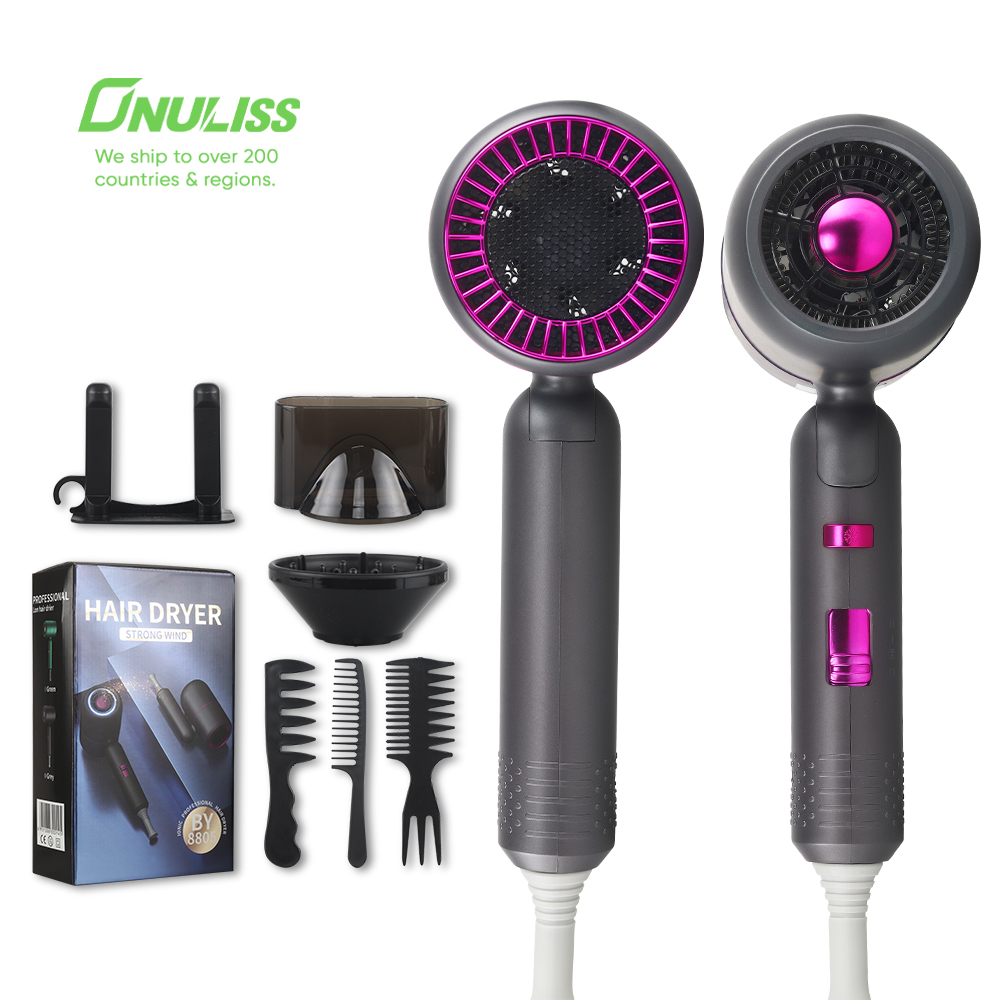 Professional Salon Hair Dryer Travel Portable Ionic Infared Wall Mounted for Household Use