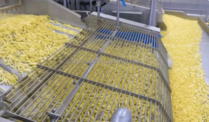 Fully automatic potato chips production line french fries machine chips potato making machine