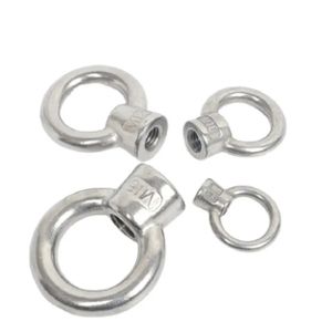 Écrous à œil de levage marins en acier inoxydable (<span class=keywords><strong>INOX</strong></span>) 18-8 SS SUS 304 316 316L A2-70 A2-80 <span class=keywords><strong>A4</strong></span>-70 <span class=keywords><strong>A4</strong></span>-80, polis et lisses - Product Image 1