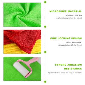 Serviettes en microfibre super absorbantes, chiffons <span class=keywords><strong>de</strong></span> polissage à séchage rapide <span class=keywords><strong>pour</strong></span> le <span class=keywords><strong>lavage</strong></span> <span class=keywords><strong>de</strong></span> voitures, la cuisine, le nettoyage des fenêtres et des sols - Product Image 3