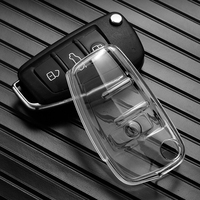 Nueva Funda Protectora de TPU para Llave de Coche Audi A1 A3 A4 8P 8L 8V A5 B6 B7 A6 A7 C5 Q3 Q5 Q7 4F S3 S4 S6 RS3