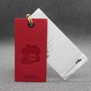 Vêtements de marque <span class=keywords><strong>Swing</strong></span> Tap Accessoires de vêtement Logo personnalisé Hang Tag Design de luxe Hangtags - Product Image 2