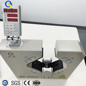 QP-25XY a due assi ad alta precisione ± 2μm PVC RS485 Display misuratore di diametro Laser misura senza contatto - Product Image 6
