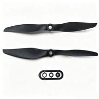Hélice en nylon composite à 2 pales E-7X10 7x10 à pas élevé pour avion électrique RC à voilure fixe, drone FPV, pièces FPV