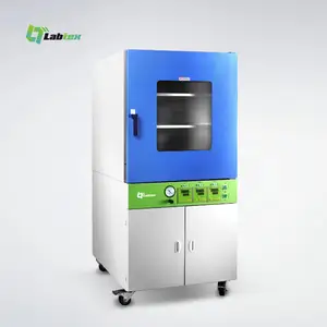 LABTEX Vertical Vacuum Drying Oven Laboratory LCD Display Full Automatic Drying Oven 91L 215L Lab Vacuum Dryer