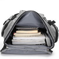 Sac à dos unisexe grande capacité pour lycéens et collégiens, nouvelle mode 2023, pour ordinateur portable, en tissu Oxford imperméable, avec ceinture à coussin d'air