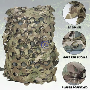 Sac à dos tactique de camouflage réglable pour la chasse en plein air, entraînement, protection personnelle, filet de couverture - Product Image 6