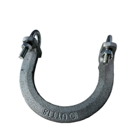Résistant aux séismes et aux vibrations pour les tuyaux de 1-1/2 po à 8 po, pince de fixation latérale U-Quick certifiée UTT18 UL CE