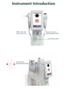 Professional Hydro Lift and Resist Aging Skin Scrubber Oxygen Bubble Skin Comprehensive Instrument - Product Image 5