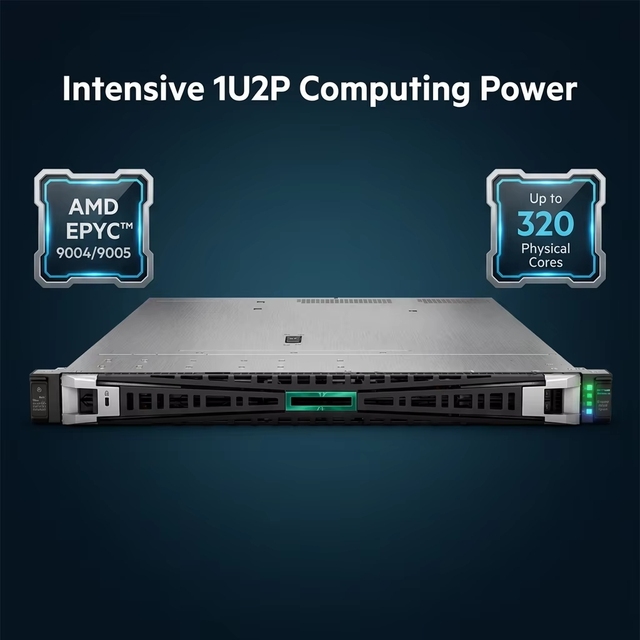 High Performance AMD EPYC 9004/9005 HPE ProLiant DL365 Gen11 1U2P Original Server Hpe Servers
