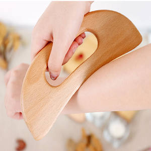 Alat Pijat Kayu Maderotherapy Gua Sha, Aksesoris Anti Selulit, <span class=keywords><strong>Roller</strong></span> Kayu, Alat Terapi Drainase Limfatik - Product Image 2