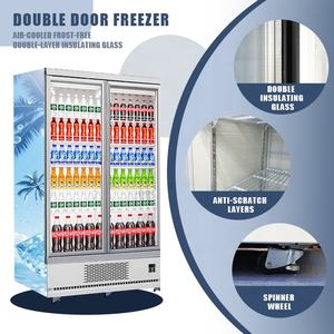 Refrigerador con pantalla, refrigerador refrigerado por aire, refrigerador Pepsi, refrigerador con pantalla para bebidas, refrigerador con pantalla - Product Image 2