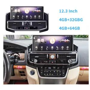 Car audio android universale dello schermo di tocco car stereo Per Lexus LX570 2016-2020 musica sistema di navigazione di GPS WIFI BT auto Video
