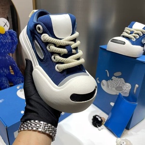 Zapatillas de Diseño de Lujo con Cordones, Punta Cerrada, Parte Superior de Malla y Tela, para Correr, para Hombre y Mujer - Product Image 1