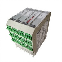 Controlador de Temperatura PID de 12 Canales Ydkz Ethernet Modbus TCP RS485 RTU Pt100 Termopar Tipo K E J N Riel DIN Alimentación DC24V