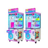 Machine à griffes de poupées très populaire pour parcs d'attractions, jeu d'arcade d'intérieur à monnayeur pour jouets d'enfants, machine de jeu à griffes en gros