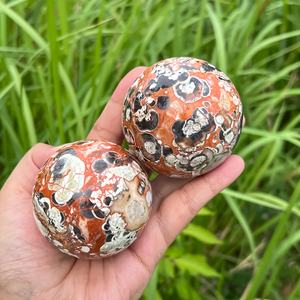 Esfera de Ágata Roja Pulida de Alta Calidad al por Mayor, Bola de Cristal para Decoración de Hogar y Oficina, Fengshui, CrystalHola - Product Image 2