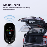 Clé de voiture LCD haut de gamme, fonction IOS Find My pour consulter les informations de localisation, entrée sans clé, compatible avec plusieurs modèles