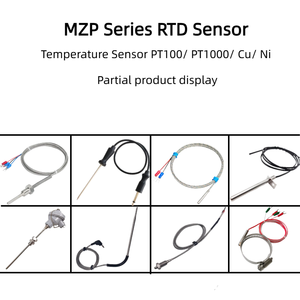 RTD Bend Resistência Temperatura Detector com Compressão Fitting Sensores - Product Image 5