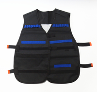 Chaleco Táctico Ajustable Elite 2025 para Niños, Kit para la Serie Nerf, Chaleco de Juguete con Balas Suaves para Niños y Niñas