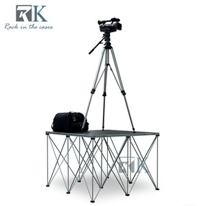 RK Aluminum Alloy Square Truss Platform 1.22m x 1.22m Folding Stage for Exhibitions Quick Install - Product Image 1