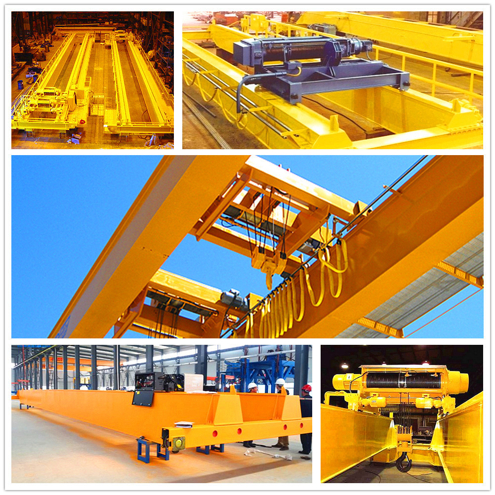 With electric hoist 5 ton monorail single beam overhead bridge crane