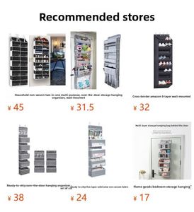 Non-woven Stainless Steel European Style Multi-Purpose Bedroom Storage Hanging Bag for Underwear with Wall-hanging Net Pocket - Product Image 6