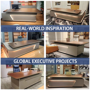 Conjunto <span class=keywords><strong>de</strong></span> Muebles <span class=keywords><strong>de</strong></span> <span class=keywords><strong>Oficina</strong></span> <span class=keywords><strong>de</strong></span> <span class=keywords><strong>Diseño</strong></span> Moderno, Escritorio Ejecutivo y Silla, Muebles <span class=keywords><strong>de</strong></span> <span class=keywords><strong>Oficina</strong></span> Modulares <span class=keywords><strong>de</strong></span> Madera en Forma <span class=keywords><strong>de</strong></span> L, Juego <span class=keywords><strong>de</strong></span> Mesa y Silla - Product Image 3