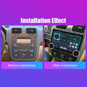 Radio de coche Android 2Din de 11,8 pulgadas para VW Sagitar 2006-2010 AT 2K QLED pantalla coche estéreo REPRODUCTOR DE DVD para coche Carplay Android Auto - Product Image 3