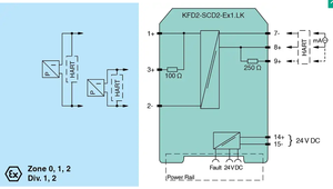 Barrera de Seguridad Serie P+ F K, Controlador de Corriente SMART KFD2-SCD2-Ex1.LK, Nuevo y Original - Product Image 1