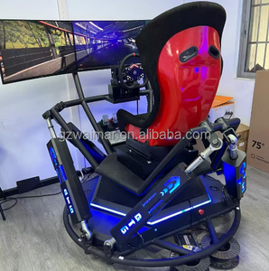 Thiết bị công viên giải trí mô phỏng đua xe F1 tương tác 6 bậc tự do 3 màn hình trò chơi đua xe điên cuồng - Product Image 5