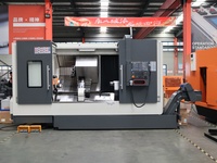 Torno CNC de 4 ejes más popular 400/700/1400mm TCK50Y Centro de torneado CNC horizontal Combinación Molino Taladro Función GSK Control