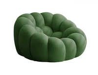 Chaise de salon en éponge remplie de mousse confortable en tissu modulaire à haute élasticité personnalisable pour Villa Appartement Hôtel-Usine