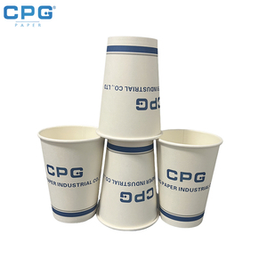8oz Biodegradable Paper Cups Eco Friendly <b>PLA</b> Lined Disposable Paper Cups Compostable Drinking Cups for Party and Office - Product Image 1