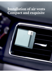 <span class=keywords><strong>Parfum</strong></span> de voiture moderne personnalisé, boîte cadeau magnétique de luxe avec logo, meilleur désodorisant de voiture longue durée, type solide en alliage, vente en gros d'usine - Product Image 6