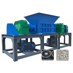 Waste bike recycling shredder metal shredding machine