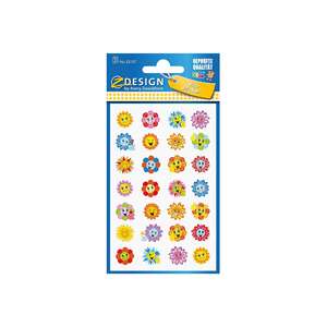 AVERY Zweckform KID Papier Pegatina 53137 Blumen 2Bg - Product Image 1
