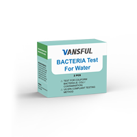 Kit de détection de bactéries Vansful pour l'analyse de la qualité de l'eau, détection des coliformes et de l'E. coli