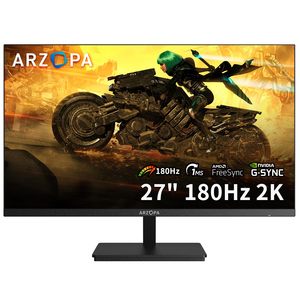 Arzopa m1rc 27 inch 27 inch LCD LED 120Hz 180Hz 2560*1440 2K 110% sRGB moniteurs LCD IPS máy tính PC màn hình chơi game Màn hình Màn hình Màn hình - Product Image 1