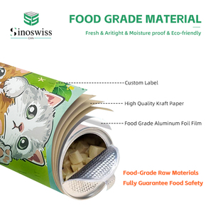 Tùy Chỉnh In Nhôm Lá Giấy Lon Kín Trái Cây Sấy Khô Và Các Loại Hạt Bao Bì Giấy Canister - Product Image 6