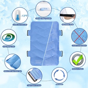 Bellewins Factory Supply - Compresa Fría y Caliente para Terapia, Compresa de Gel de Hielo para Cuerpo, Cintura, Piernas y Espalda, en Tela Suave - Product Image 5
