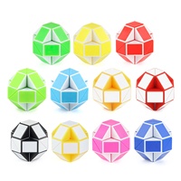 Jouet anti-stress Snake Cube Twist, puzzle pliable, 24 blocs, règle magique, cadeaux et artisanat, jouets promotionnels