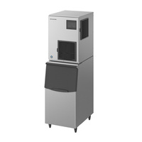Máquina de Hielo Triturado Automática de Alta Capacidad Comercial HAOCOOL de 600 kg con Control PLC, Motor de Marca Reconocida y Compresor Bristol