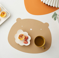 Luckyds — tapis de Table antidérapant personnalisé de haute qualité, isolants, dessous de verre, résistant à la chaleur, napperon en Silicone
