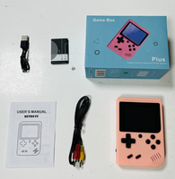 Console de jeu portable classique nostalgique 400-en-1 avec 400 jeux intégrés, mini console portable compatible avec le jeu solo pour enfants